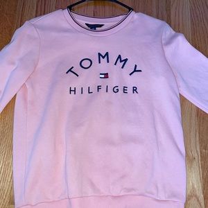 Tommy Hilfiger XS Plain Pink Sweater